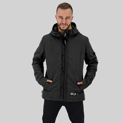 German Alife & Kickin Men's hooded windproof and warm outdoor jacket
