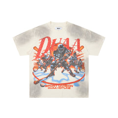DUAA Sport Division Vintage Hockey Graphic T‑Shirt