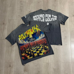 RoughPlay Chess Board Graphic Distressed Tee