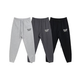 GALLERY DEPT basic letter print logo drawstring trousers pure cotton cuff casual trousers unisex sweatpants
