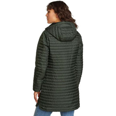 EddieBauer Breakout Clearance Ms. EddieBauer 650 Pong Lightweight Hooded Pork Rib Down Jacket Waterproof