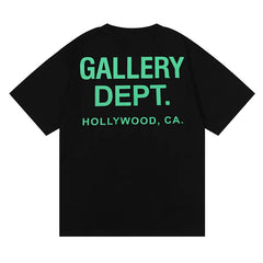 Gallery DEPT Basic Letter Printed T-shirt Oversize Loose Men and Women Couple Short Sleeve Teen