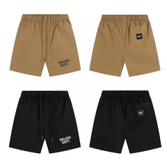 GALLERY DEPT new basic letter logo printed shorts, pure cotton casual pants, summer loose five quarter pants
