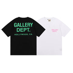 Gallery DEPT Basic Letter Printed T-shirt Oversize Loose Men and Women Couple Short Sleeve Teen