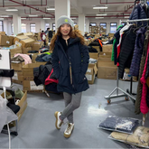 Alife\u0026Kickin Hooded Pike Jacket Women's Spring and Autumn Outdoor Windproof Waist Mid length Casual Jacket