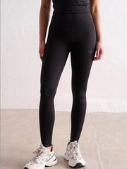 Swedish AIMN Women's High Waist Yoga Pants, Elastic Compression, Hip Lifting, Tight Fit, Running, Fitness, Leggings