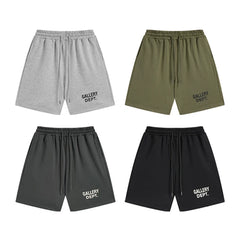GALLERY DEPT Basic Letter Logo Printed Casual Shorts Summer Loose Trendy Sports Pentagram Pants