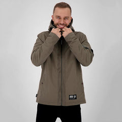 German Alife & Kickin Men's hooded windproof and warm outdoor jacket