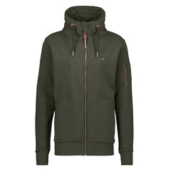 Alife&Kikin Winter-Spring Zippered Warm Long-Sleeved Hooded Shirt