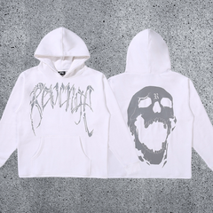 REVENGE Skull Graphic Hoodie