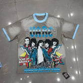 Vareallday Vintage Rock Band Tour Ringer T‑Shirt