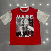 Vareallday Marilyn Monroe Vintage Ringer T‑Shirt