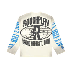 RoughPlay Sun Skeleton Nature Vintage Distressed Long Sleeve Tee