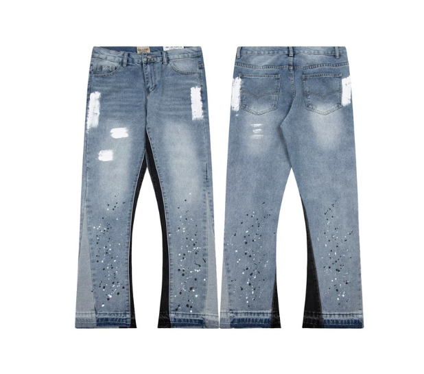 Gallery Dept. Painted Micro-Flare Denim