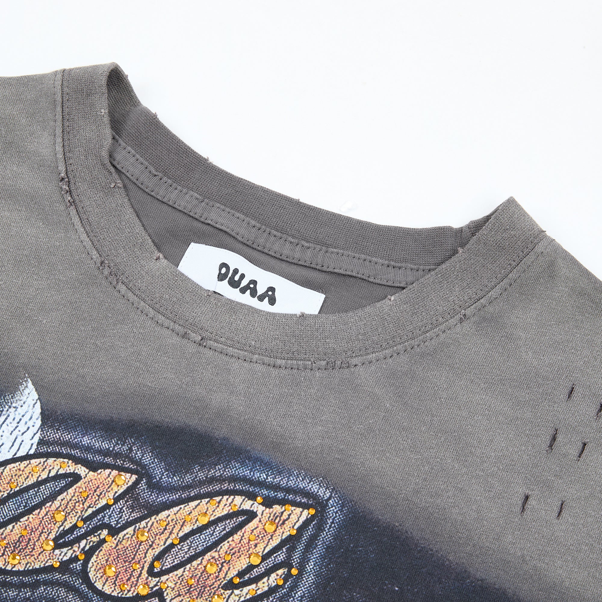 DUAA 1993 Soccer Vintage Distressed Graphic T‑Shirt