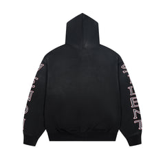 DUAA Silent Venom Panther Snake Graphic Zip‑Up Hoodie Vintage Streetwear Hooded Jacket