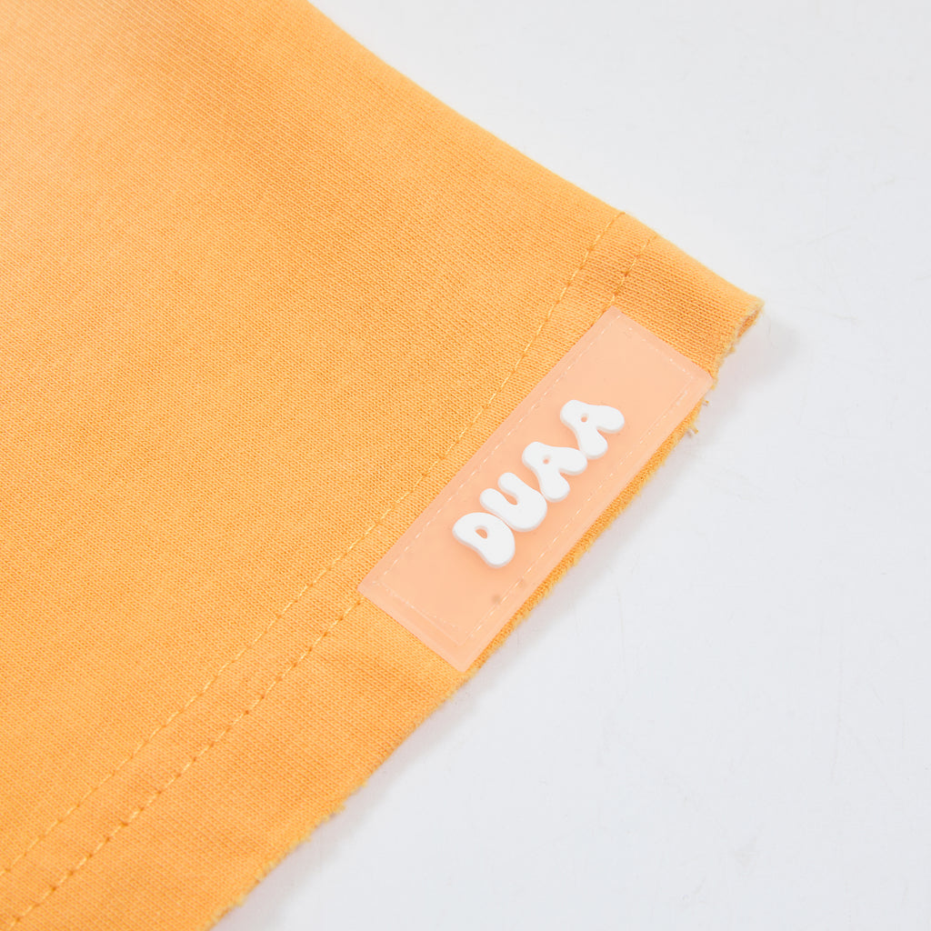DUAA Gorilla Spiked‑Chain Graphic Short Sleeve Tee