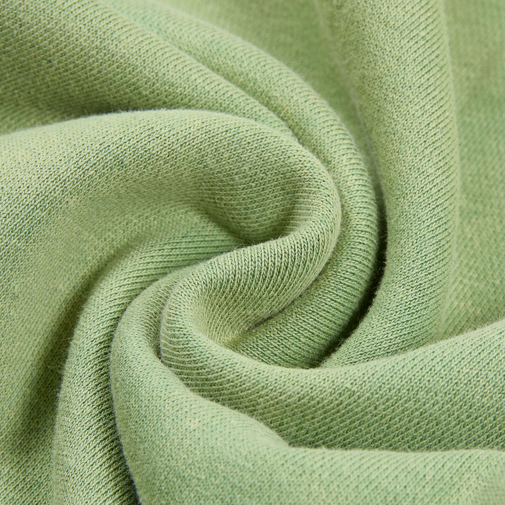 RoughPlay Sage‑Green Double‑Side White Stripe Straight Leg Sweatpants