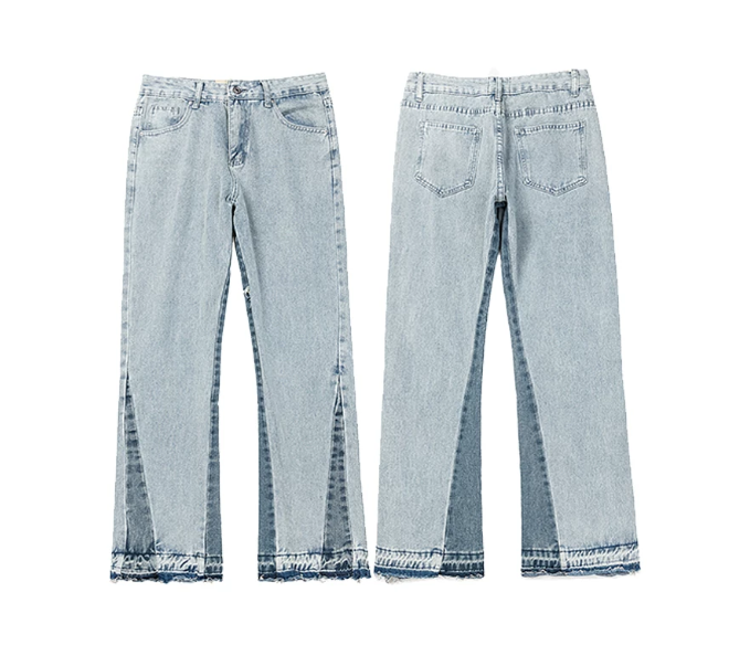 Gallery Dept. Contrast Panel Flare Denim