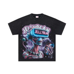 JELLYBEAN VR Alien Space Graphic Short Sleeve Tee
