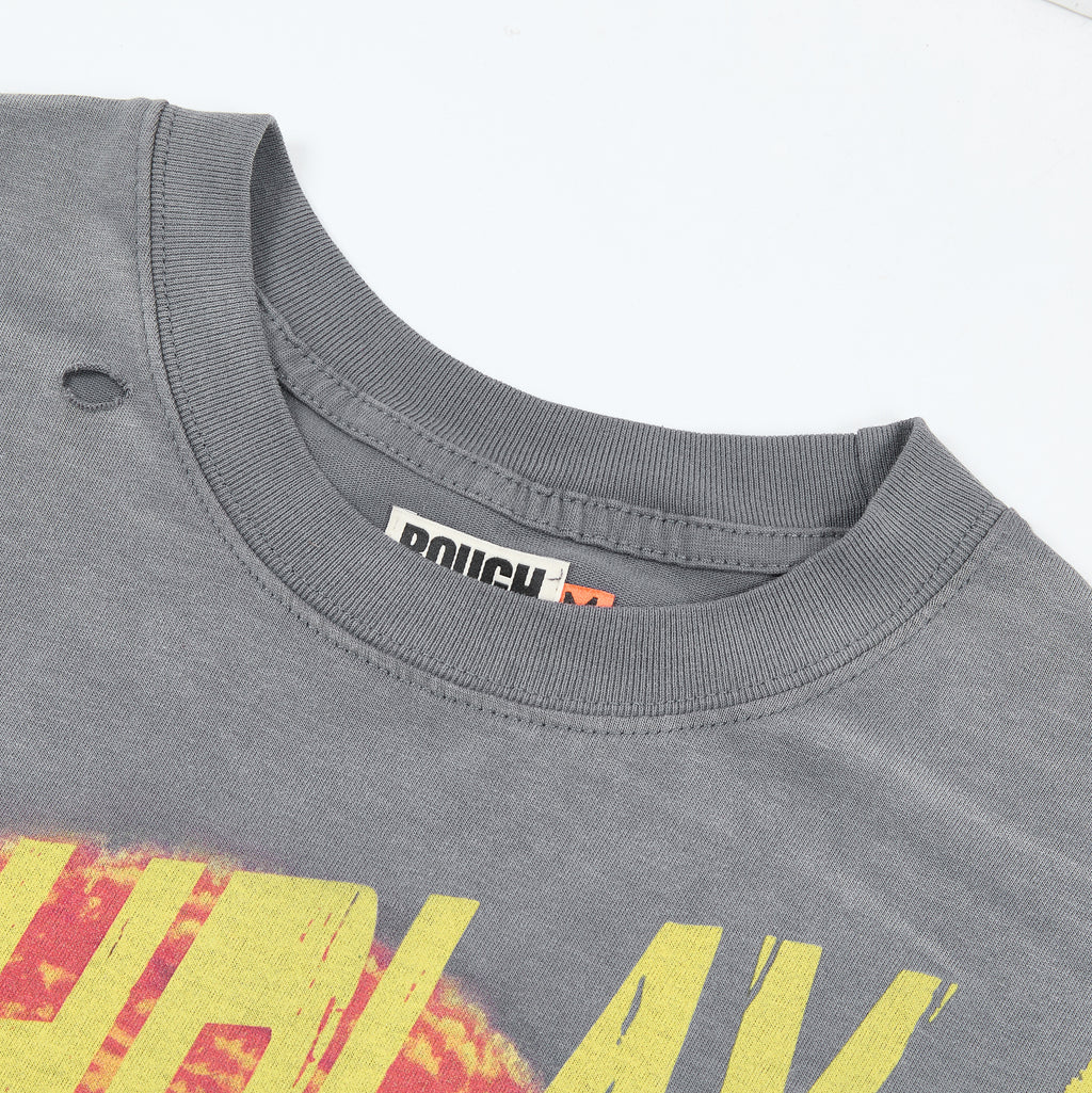 RoughPlay Chess Board Graphic Distressed Tee