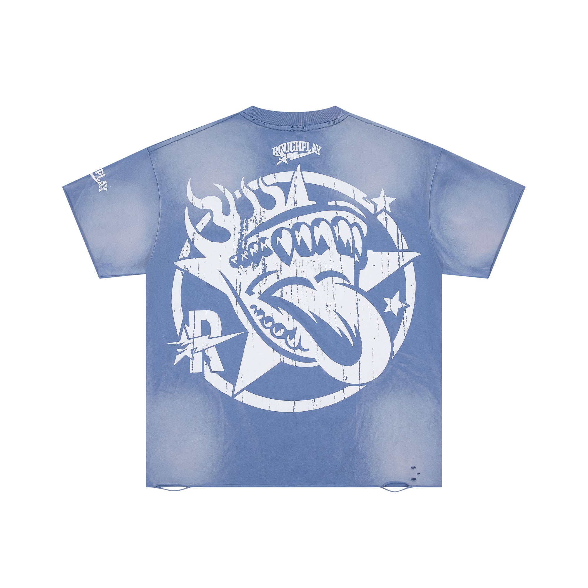 DUAA Roughplay Vintage Race Car Distressed Graphic Short Sleeve Tee