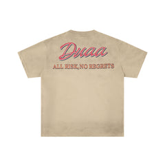 DUAA All Risk No Regrets Vintage Classic Car Graphic T‑Shirt