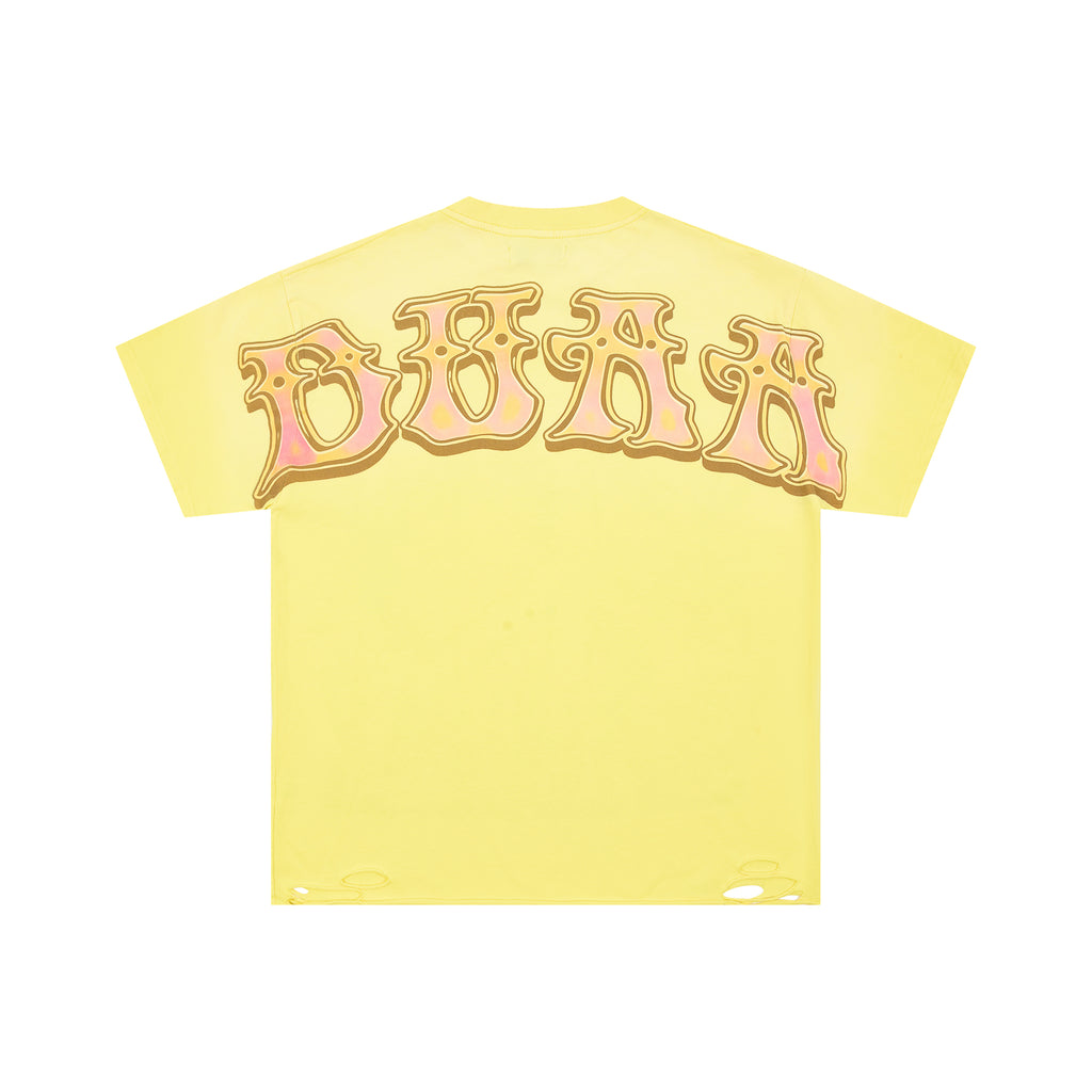DUAA Wear Peace Sign Earth Vintage Graphic Oversized T‑Shirt