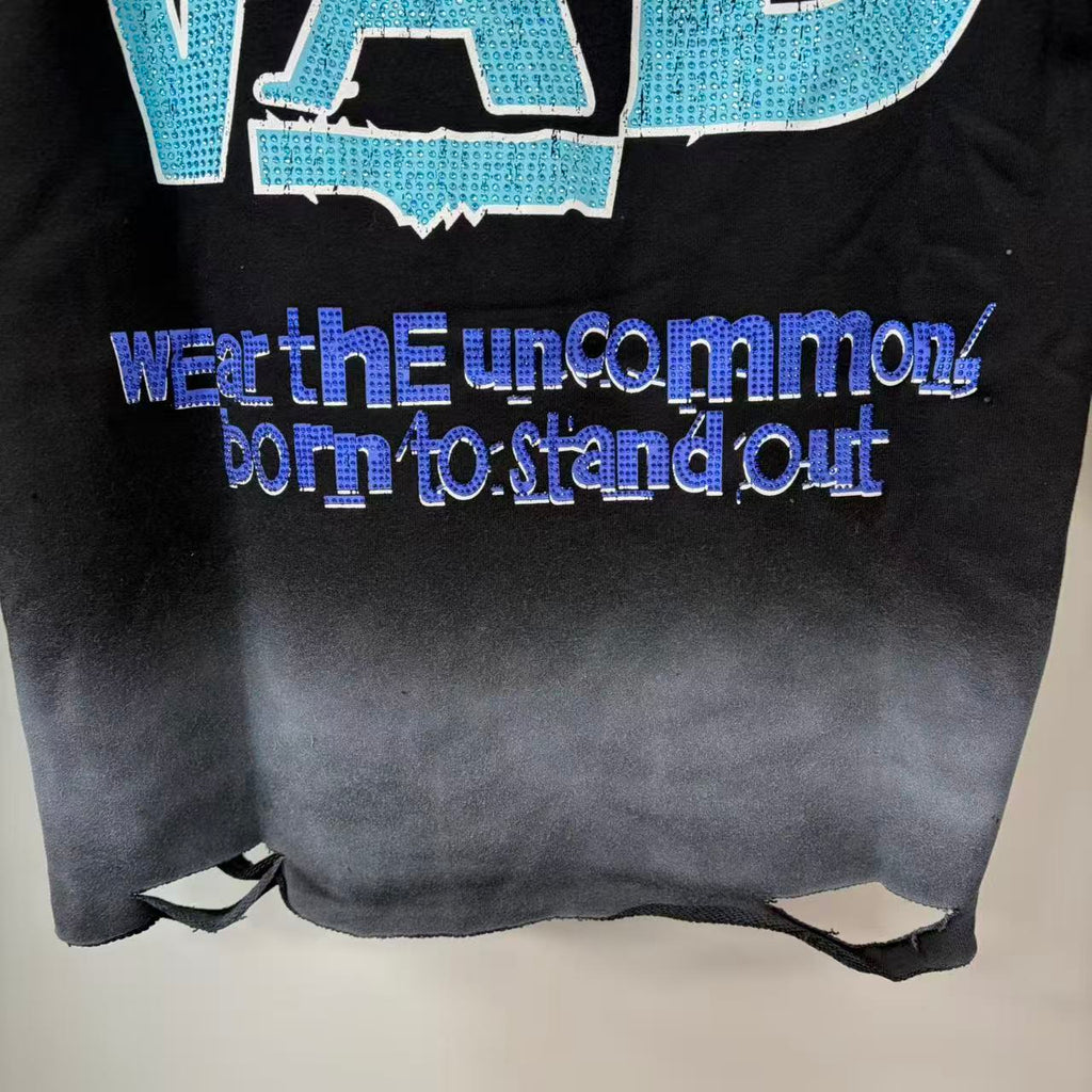 Vareallday Alien Sci‑Fi Cropped Ringer T‑Shirt