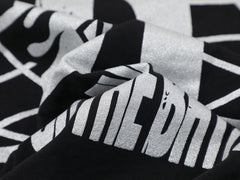 RoughPlay Fire‑Eye Skull Graphic Distressed Long Sleeve Tee