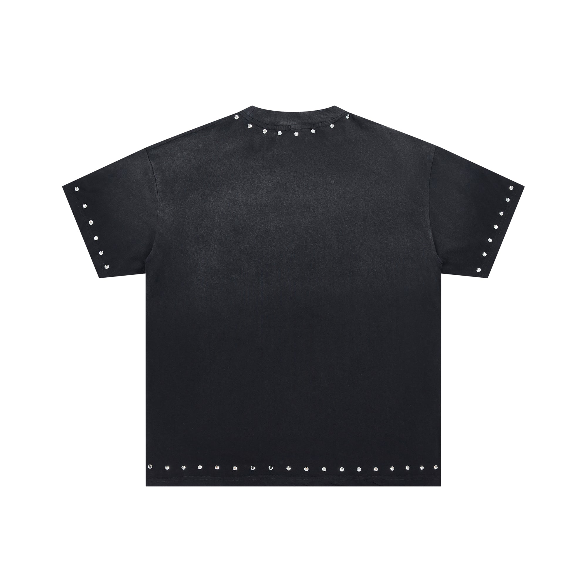 DUAA Malibu California Motorcycle Vintage Studded Graphic T‑Shirt