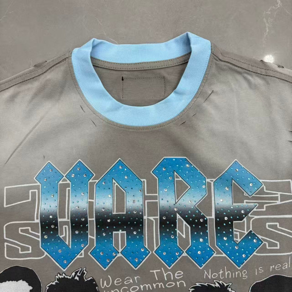 Vareallday Vintage Rock Band Tour Ringer T‑Shirt