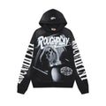 RoughPlay Skeleton Graphic Vintage Hoodie