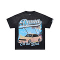 DUAA On The Road Vintage Car Graphic T‑Shirt