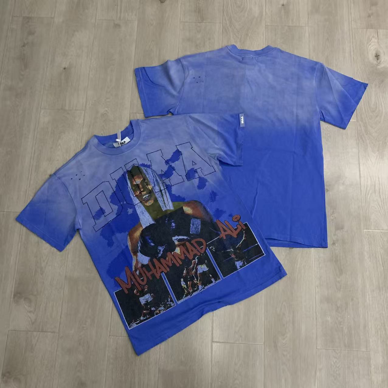 DUAA Muhammad Ali Boxing Vintage Graphic T‑Shirt