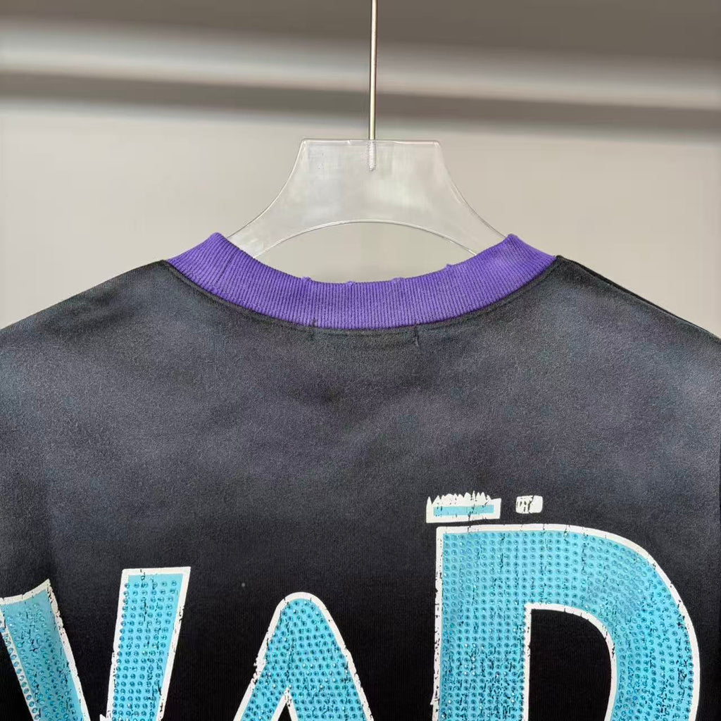 Vareallday Alien Sci‑Fi Cropped Ringer T‑Shirt