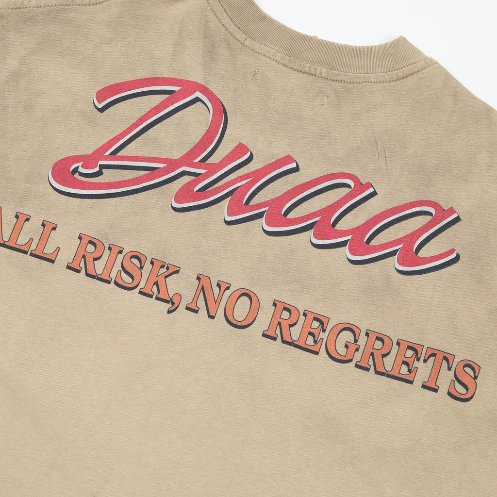 DUAA All Risk No Regrets Vintage Classic Car Graphic T‑Shirt