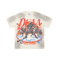 DUAA Sport Division Vintage Hockey Graphic T‑Shirt