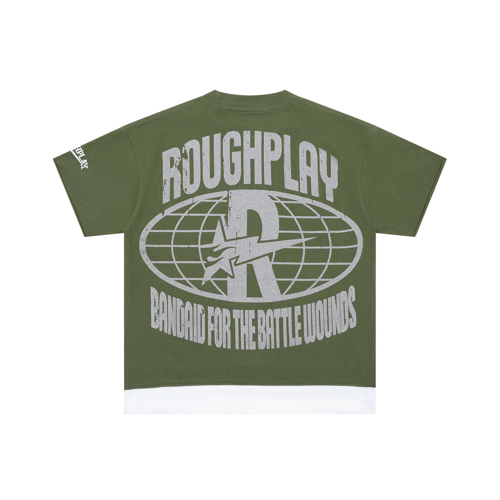 RoughPlay Skull Graphic Distressed Tee