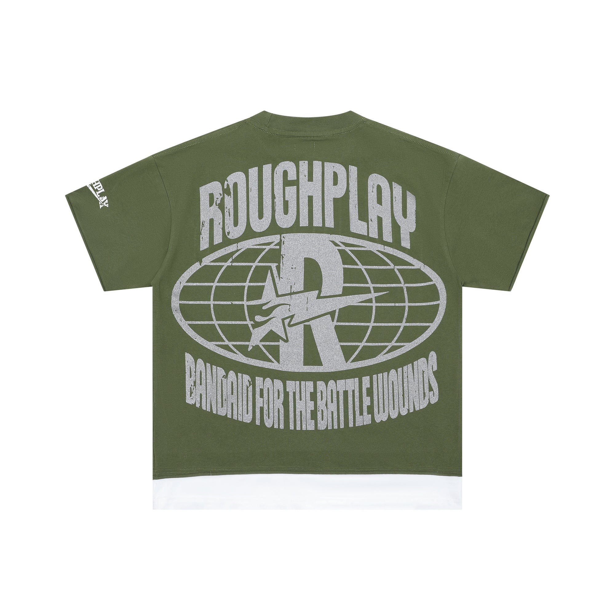 RoughPlay Skull Graphic Distressed Tee