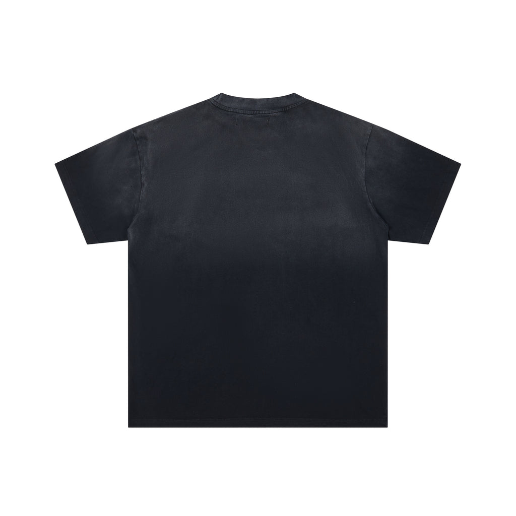 DUAA Worldwide Cowboy Horse Rider Vintage Washed Graphic T‑Shirt