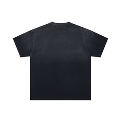 DUAA Worldwide Cowboy Horse Rider Vintage Washed Graphic T‑Shirt