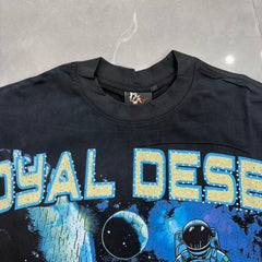 Royal Desert Astronaut Space Vintage Graphic T‑Shirt