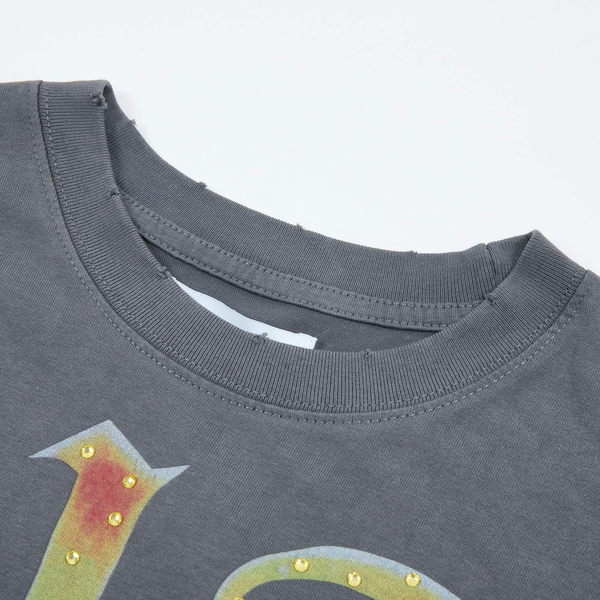 DUAA UFO Cowboy Vintage Graphic T‑Shirt