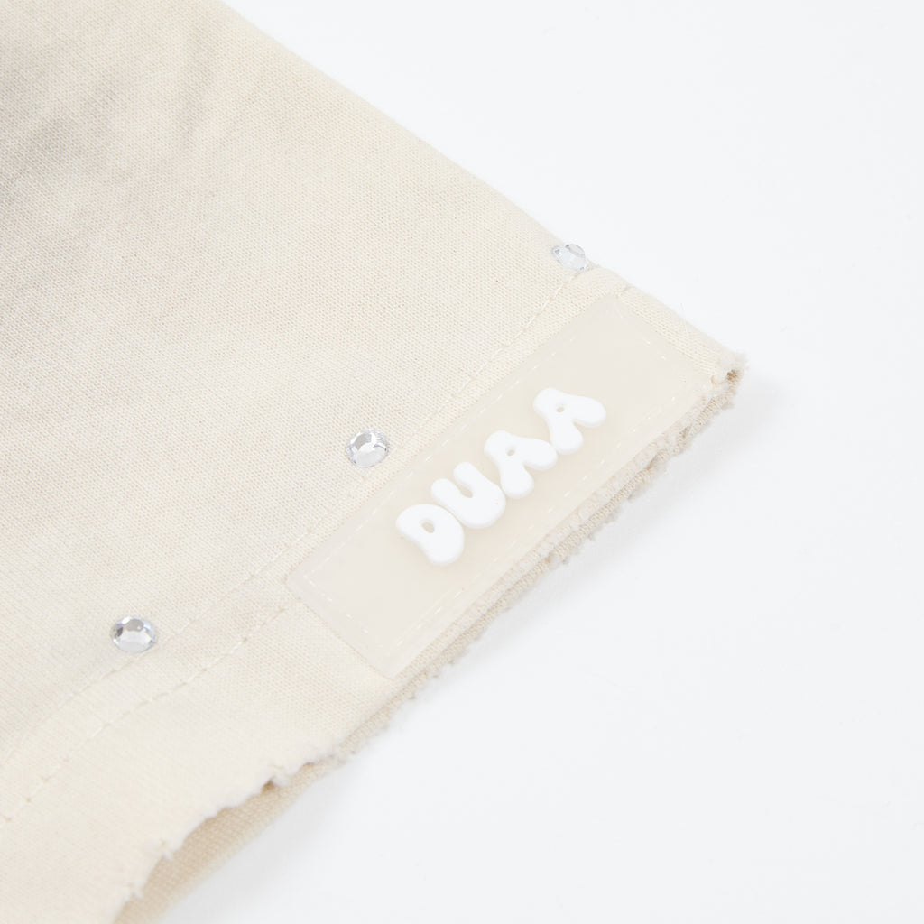 DUAA Worldwide Script Logo Vintage Washed T‑Shirt