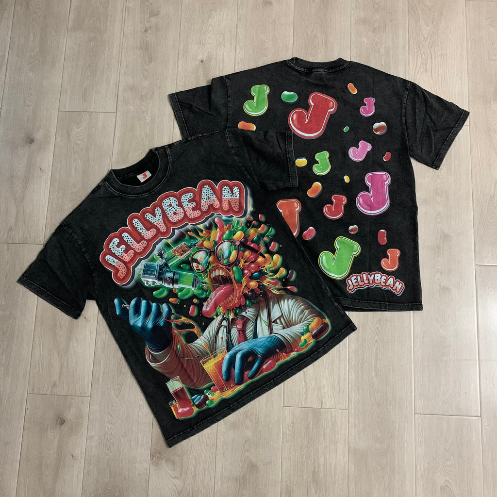 DUAA JELLYBEAN Mad Scientist Lab Graphic Short Sleeve Tee
