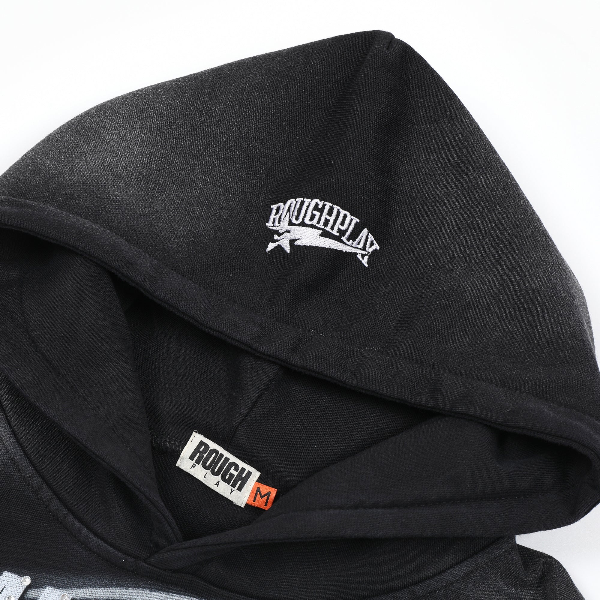 RoughPlay Skeleton Graphic Vintage Hoodie