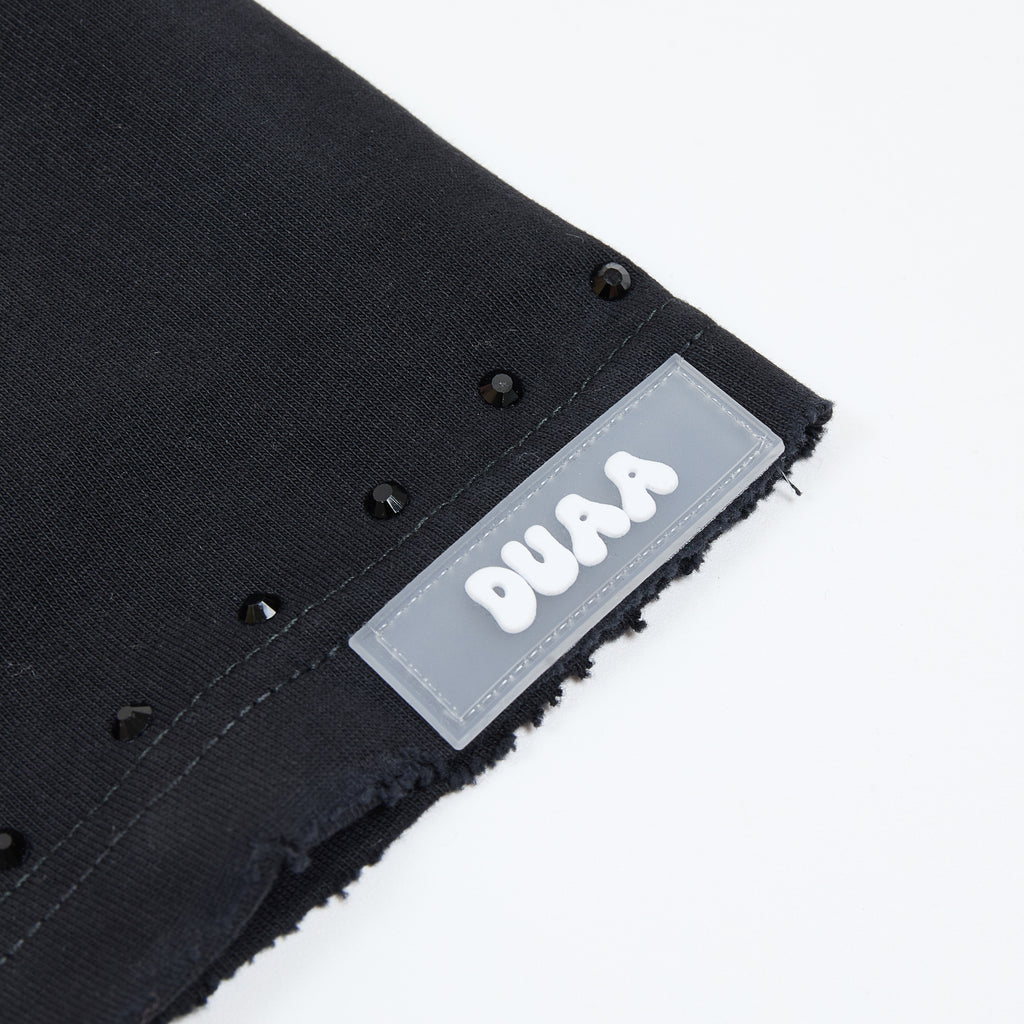 DUAA Rocket Fire Flame Vintage Washed Graphic T‑Shirt