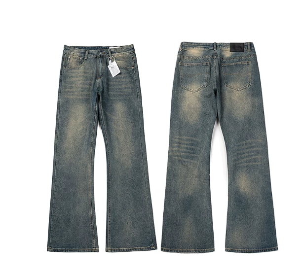 Vintage Washed Bootcut Denim