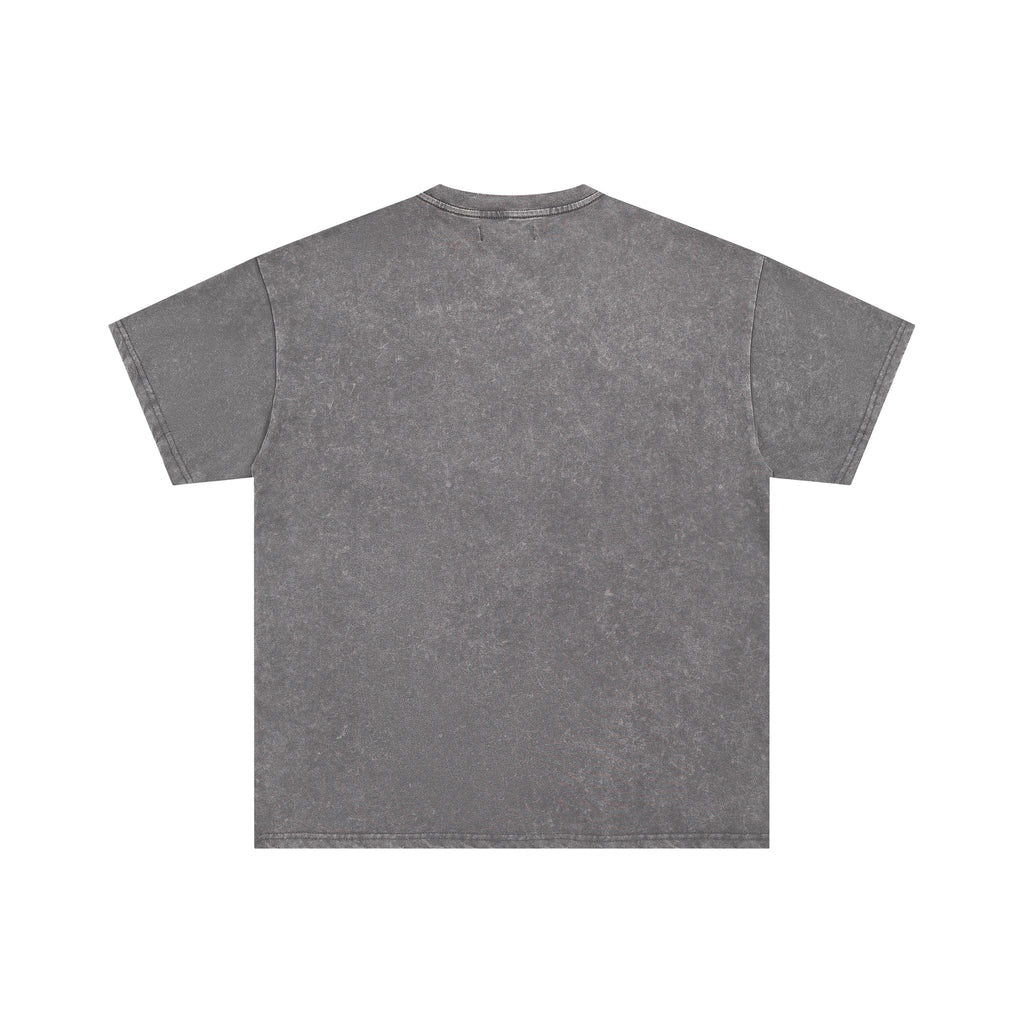 DUAA Vintage Pickup Truck Fire Graphic Oversized T‑Shirt